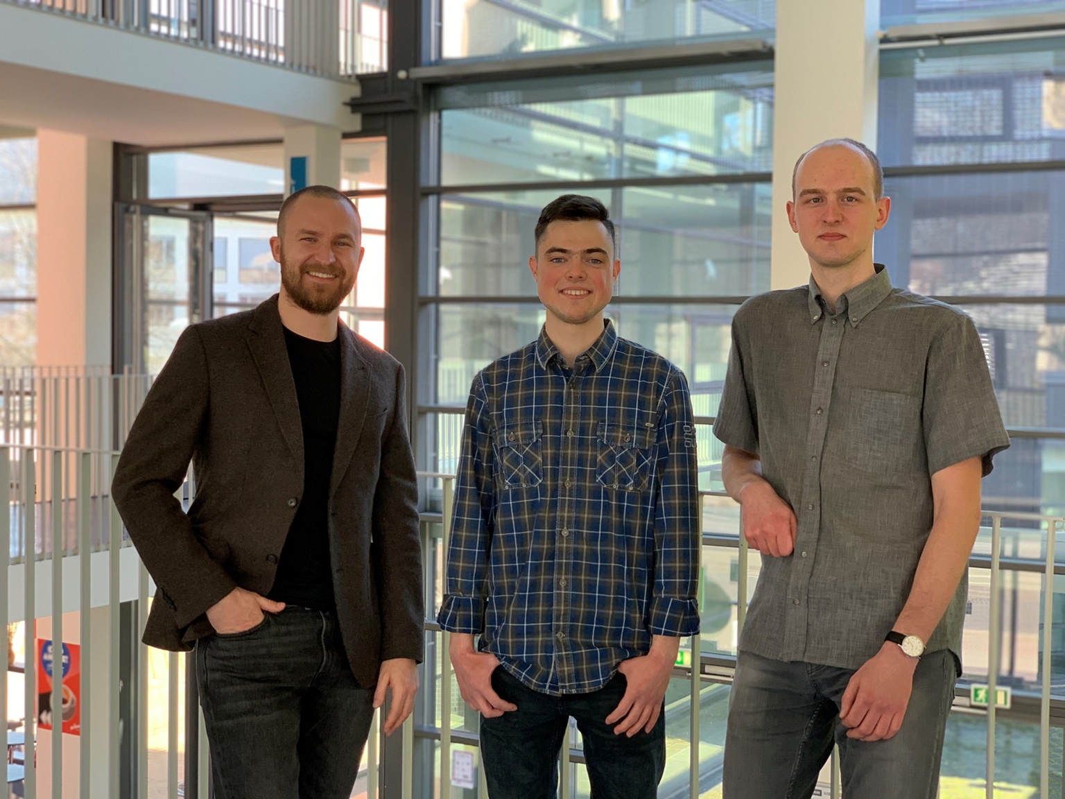TOOLTIP-Team (v. l.): Dmytro Borysenko, Viktor Artiushenko und Artem Maidanovych